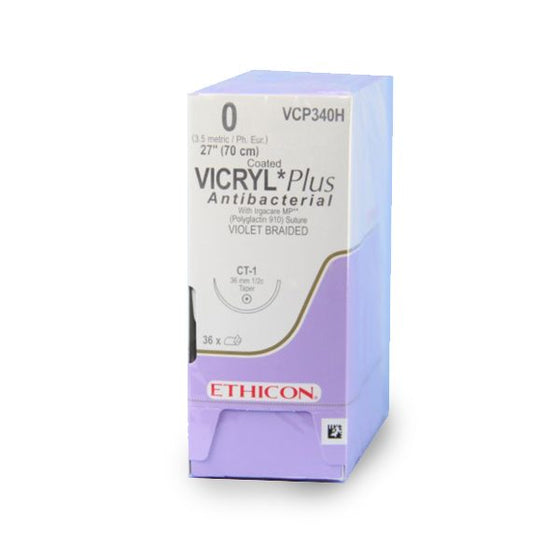 VICRYL PLUS 0 CT-1 70CM R.XYVCP340H X36