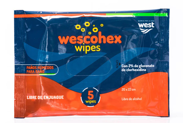 WESCOHEX WIPES PAÑO R.PT0901005001 X5UN