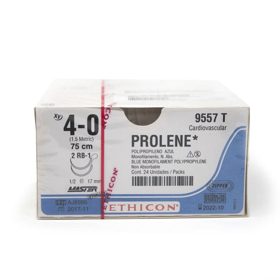 PROLENE 4-0 (2)RB-1 75CM R.9557T X24