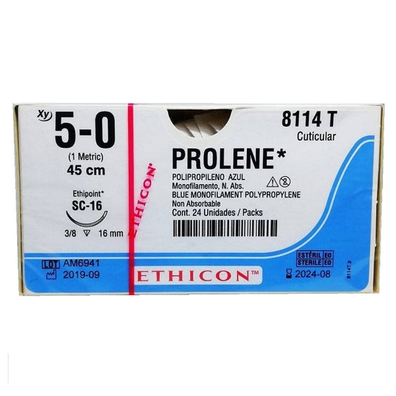 PROLENE 5-0 SC-16 45CM R.8114T X24