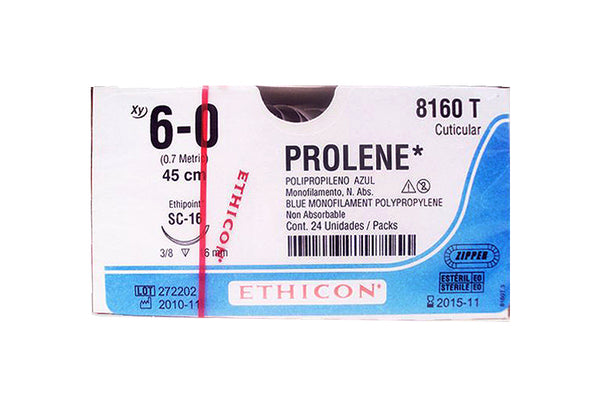 PROLENE 6-0 SC-16 45CM R.8160T X24