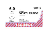  VICRYL RAPID 6-0 R.W9913  Sutura quirúrgica sintética estéril, absorbible, para aproximación y ligadura de tejidos en todas las especialidades.